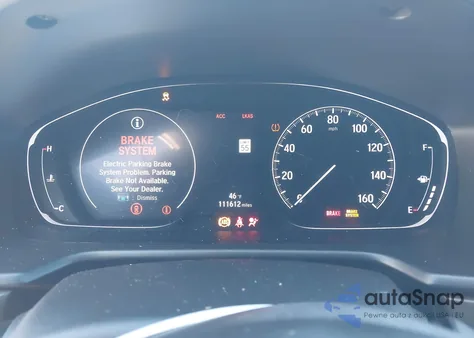 2018 Honda Accord Ex-L 2.0T z USA, uszkodzony, nr VIN 1HGCV2F60JA040128